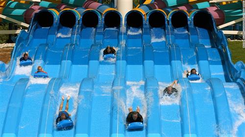 water slide 